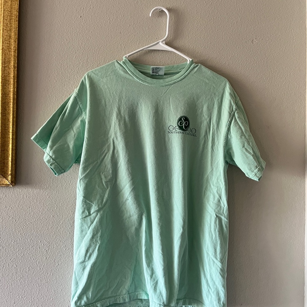 Comfort Colors Green Short Sleeve Tees